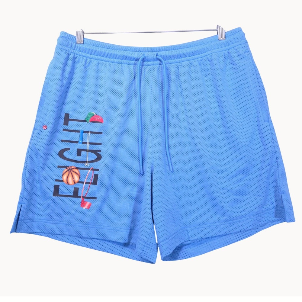 Sample Jordan Artist Series Darien Birks Mesh Shorts Xl Blue Hf5474-462 Nike